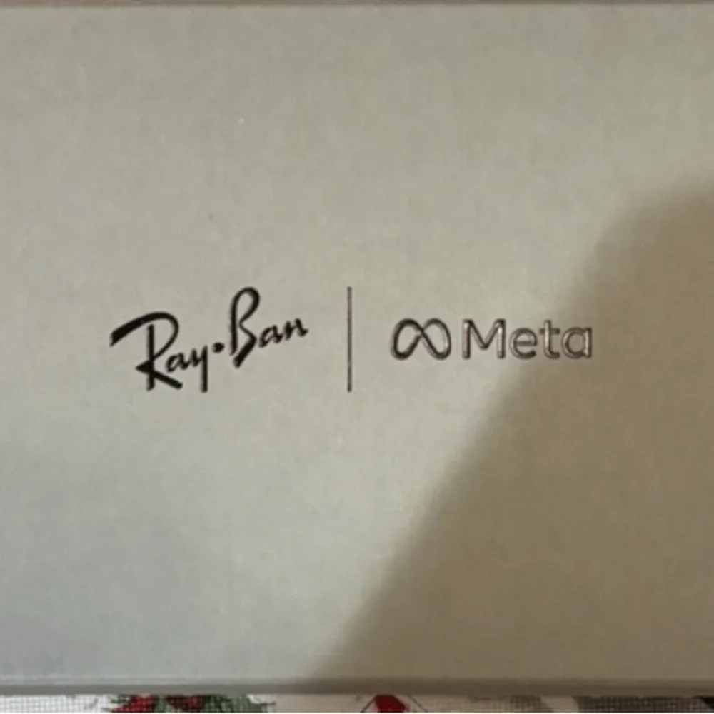 Ray-Ban Black Glasses with Gray Box Gen 1